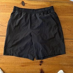 9 inch lined. Lululemon pacebreaker shorts.
